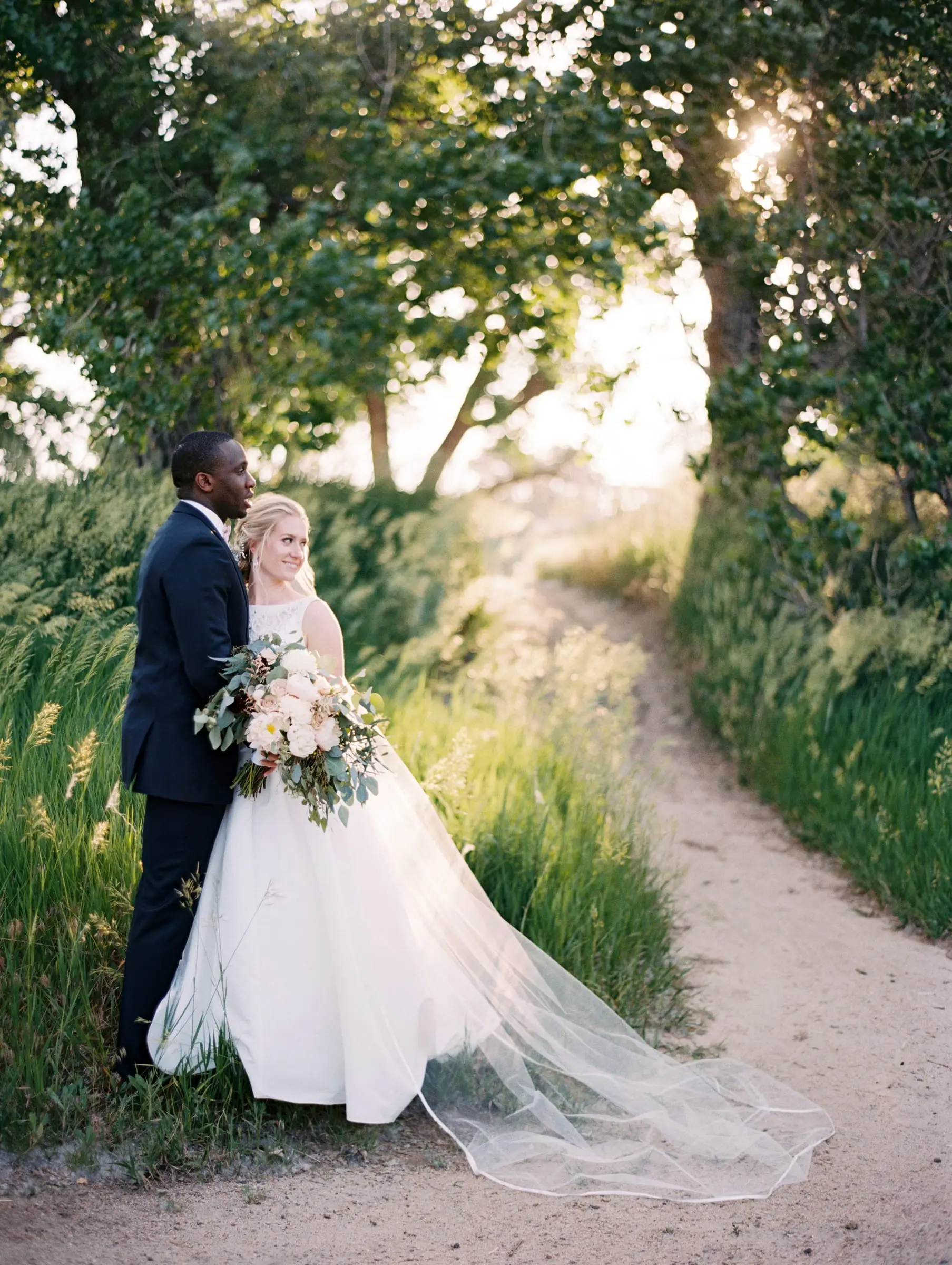Couple on the path to The Glen